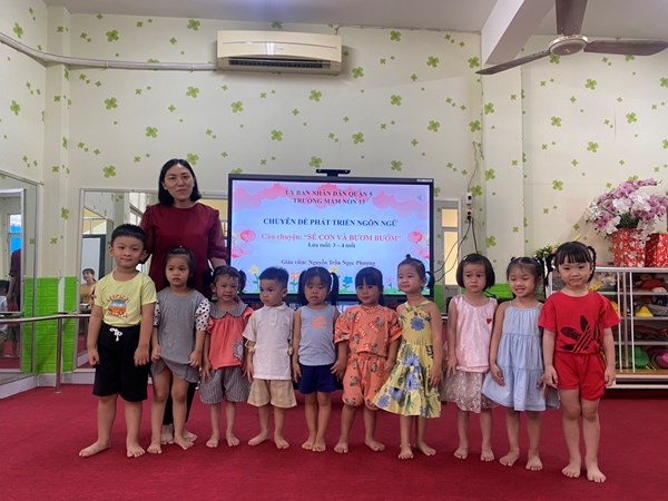 Chuyên đề  Phát triển ngôn ngữ cho trẻ mầm non  lớp Mầm (3 - 4 tuổi)