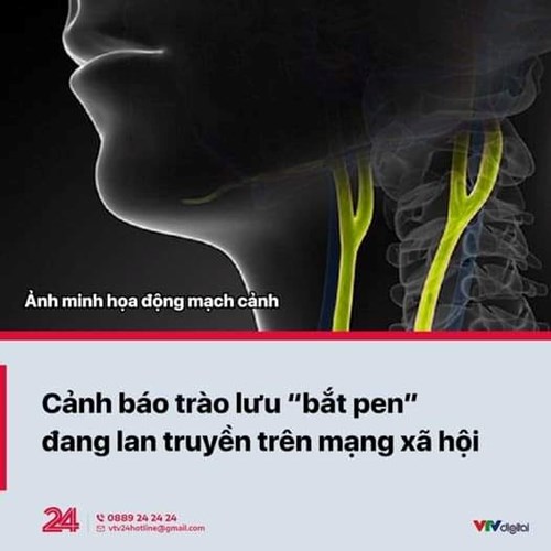 Cảnh báo trào lưu   bắt pen   đang lan truyền trên mạng xã hội.