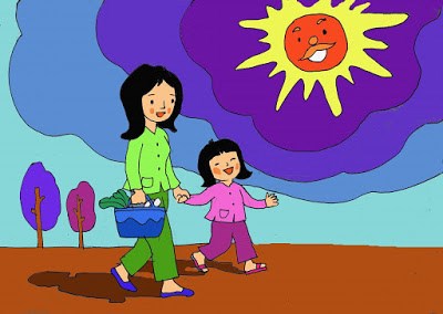 Bài thơ: ông mặt trời