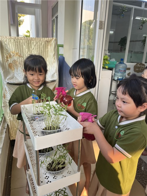 Chồi 2 : Bé trồng và chăm sóc cây