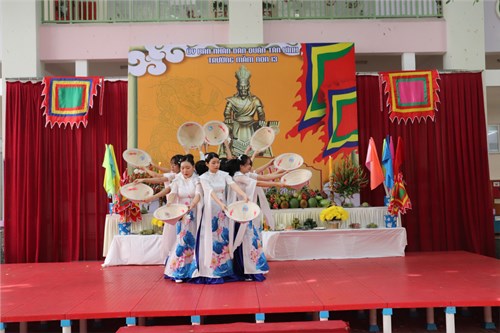 Tiết mục văn nghệ lễ giỗ Quốc Tổ Hùng Vương