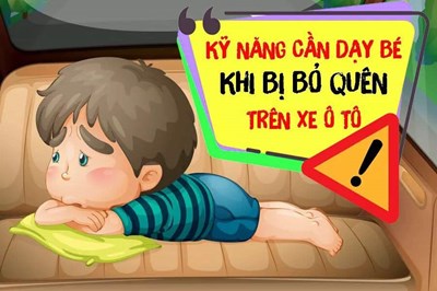 Kỹ Năng Giúp Trẻ Thoát Hiểm Khi Bị Kẹt Trên Xe Ô Tô, Xe Buýt
