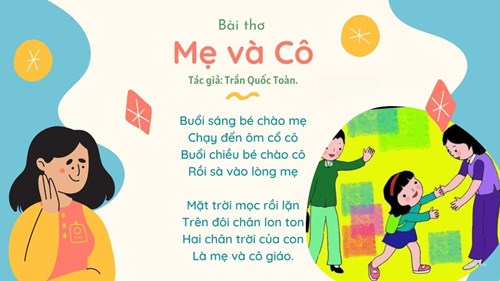 Những bài thơ ngắn giúp trẻ phát triển ngôn ngữ