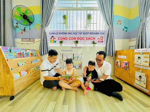 Lớp Lá 1  Hưởng ứng Tuần lễ học tập suốt đời năm 2024 