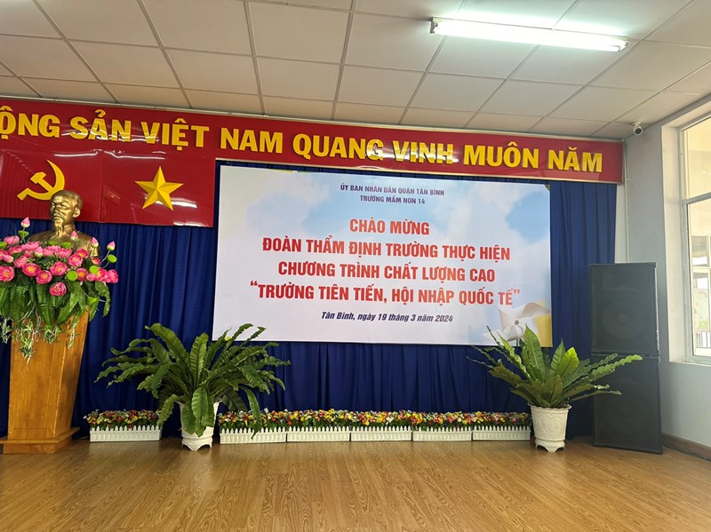 Clip giới thiệu về trường Mầm non 14 đón đoàn thẩm định trường thực hiện chương trình chất lượng cao  Trường tiên tiến hội nhập 