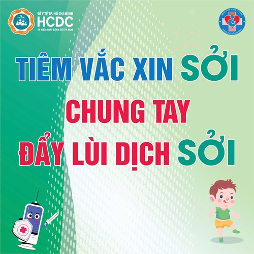 Vắc xin sởi: Tiêm bổ sung cho trẻ từ 6 tháng đến dưới 9 tháng tuổi là an toàn và cần thiết