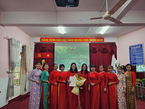 Lễ kết nạp đảng viên mới