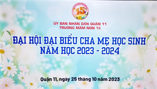 Đại hội Đại biểu Cha Mẹ Học sinh năm học 2023-2024