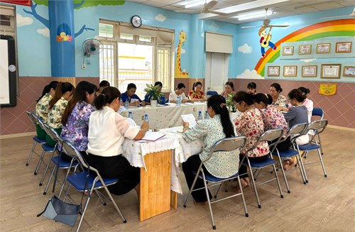 Chi bộ Trường Mầm non 15 tổ chức Họp đánh giá chất lượng tổ chức cơ sở Đảng và đảng viên năm 2024