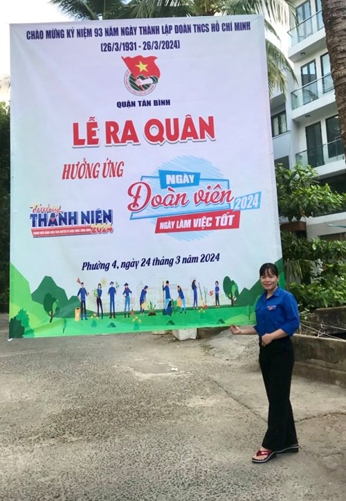 Chi đoàn trường Mầm non 15 Hưởng ứng Lễ ra quân “Ngày đoàn viên - Ngày làm việc tốt” của Quận Đoàn phát động Chào mừng tháng Thanh niên 2024