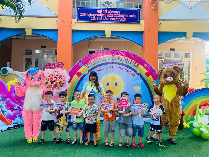 Trường Mầm non 15 tổ chức “Ngày hội Bé đến trường”