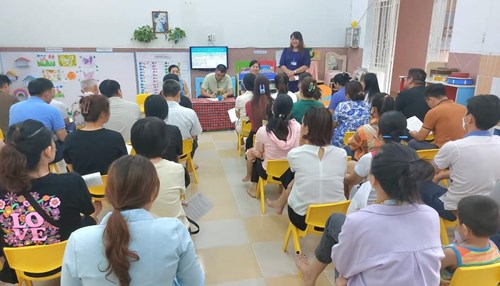 Họp Cha mẹ trẻ em đầu năm học 2024-2025