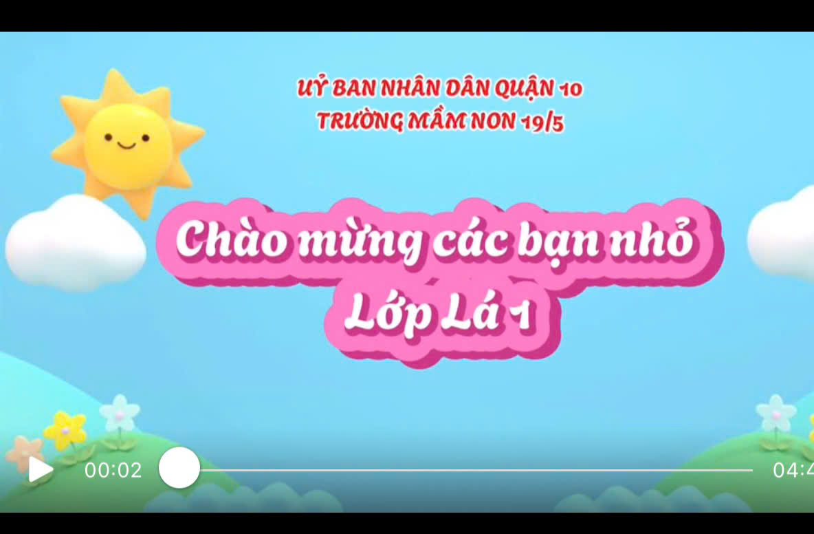 Hoạt động chăm sóc nuôi dưỡng Lớp Lá 1