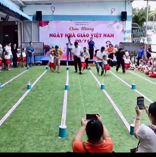 Chuỗi hoạt động chào đón ngày Nhà giáo Việt Nam Trường Mầm non 19/5