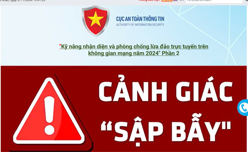 Tuyên truyền  Kỹ năng nhận diện và phòng chống lừa đảo trực tuyến trên không gian mạng năm 2024  Phần 2