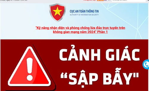 Tuyên truyền  Kỹ năng nhận diện và phòng chống lừa đảo trực tuyến trên không gian mạng năm 2024  Phần 1