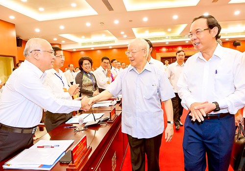 Tổng Bí thư Nguyễn Phú Trọng trong lòng Đảng bộ, Chính quyền, nhân dân Thành phố Hồ Chí Minh