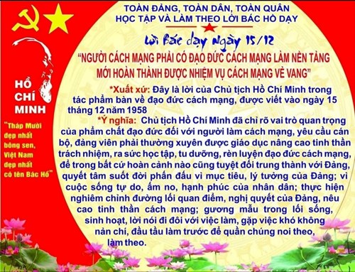 Lời Bác dạy ngày 15/12/2024