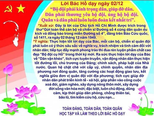 Lời Bác dạy ngày 02/12/2024