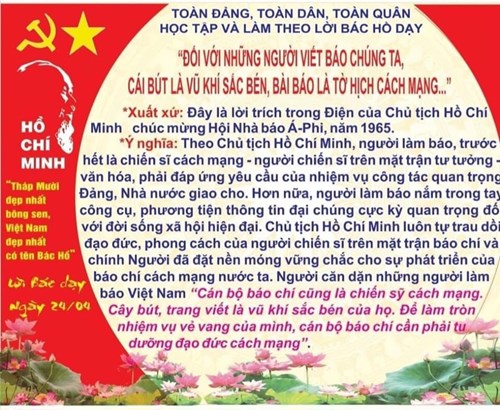 Lời Bác dạy ngày 24/4/2024