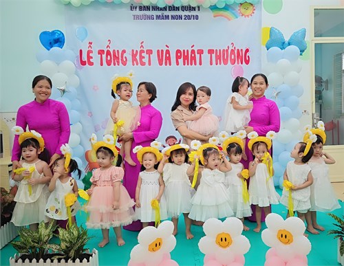 Lễ tổng kết phát thưởng của các bé lớp Nai bi (19-24th) năm học 2023-2024