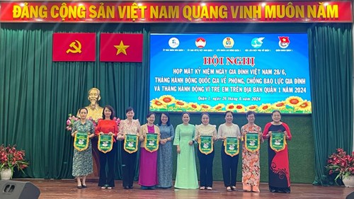 Trường mầm non 20/10 tham dự họp mặt 
kỷ niệm ngày gia đình việt nam 28/6