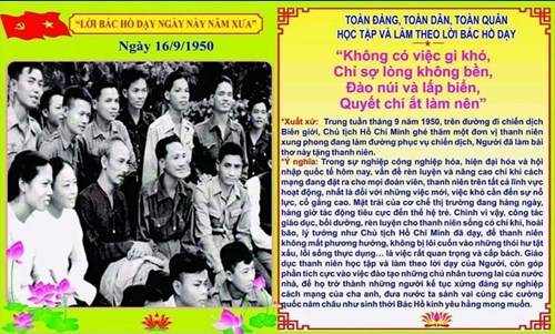 Lời Bác dạy ngày 16/9/2024