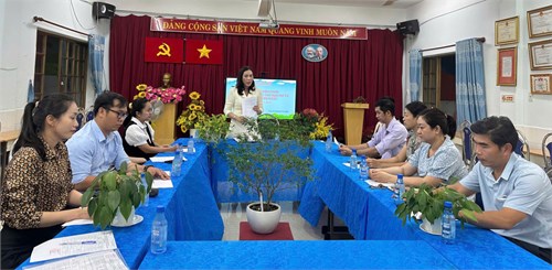 Trường Mầm non 24B tổ chức Họp Ban đại diện/CMHS thống nhất về việc thu học phí và các khoản thu khác năm học 2024-2025