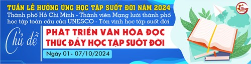 Trường Mầm non 25A Hưởng ứng tuần lễ Học tập suốt đời năm 2024