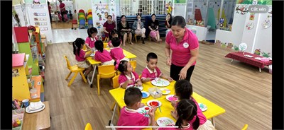 Hoạt động Thao giảng tại lớp Mầm 1 chào mừng ngày Nhà giáo Việt Nam 20/11