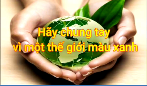 Chi đoàn hưởng ứng Cùng chung tay vì một thế giới màu xanh