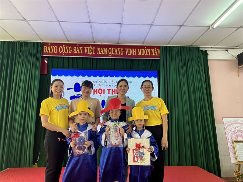 Ba bé xuất sắc nhất của Hội thi Trạng Tí năm học 2023-2024