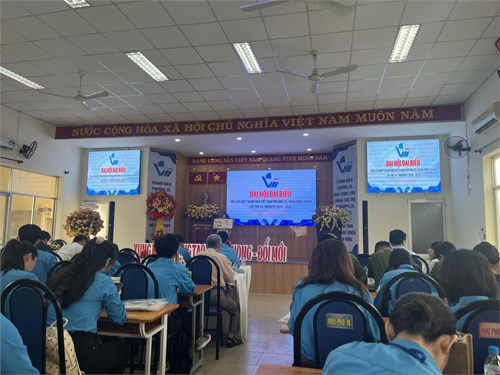 Chi đoàn Mầm non 25A tham dự Đại hội đại biểu Hội Liên hiệp thanh niên Việt Nam Phường 25, quận Bình Thạnh lần thứ VII, nhiệm kỳ 2024 - 2029