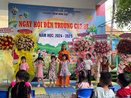 Trường Mầm non 25A tổ chức chương trình Khai giảng năm học 2024 - 2025