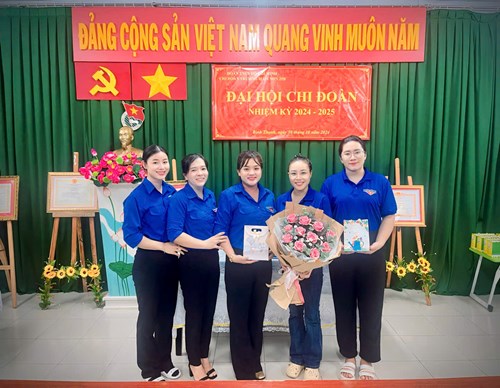 Đại hội Chi đoàn trường MN 25B năm học 2024-2025