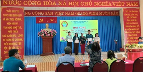 Chi hội khuyến học Trường Mầm non 27 vinh dự được nhận giấy khen  Hoàn thành tốt công tác khuyến học năm 2023 