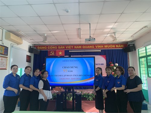 Các hoạt động Chào mừng 93 năm ngày Thành lập Đoàn TNCS Hồ Chí Minh ( 26/03/931-26/03/2024 )