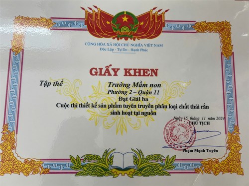 Hội thi thiết kế tuyên truyền phân loại chất thải rắn sinh hoạt tại nguồn