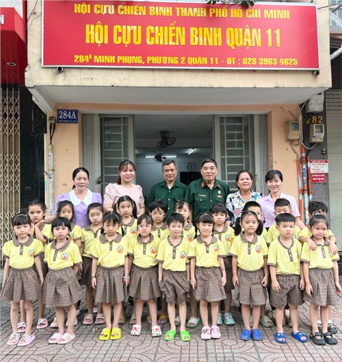 Tham quan Hội Cựu chiến binh Quận 11