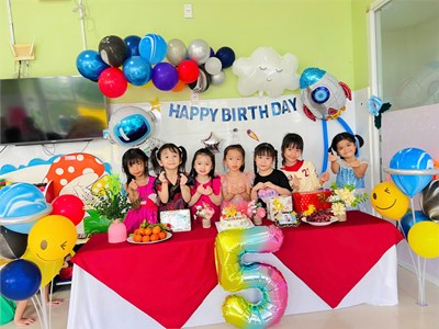 Chúc mừng sinh nhật bé yêu tuổi lên 5