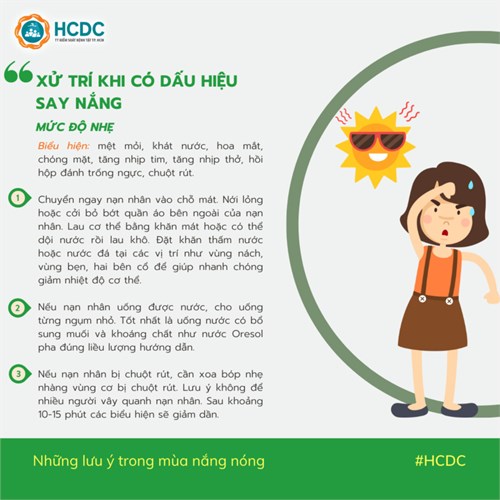 Phòng bệnh mùa nắng nóng