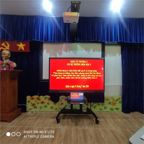 Sinh hoạt chuyên đề quý II năm 2024