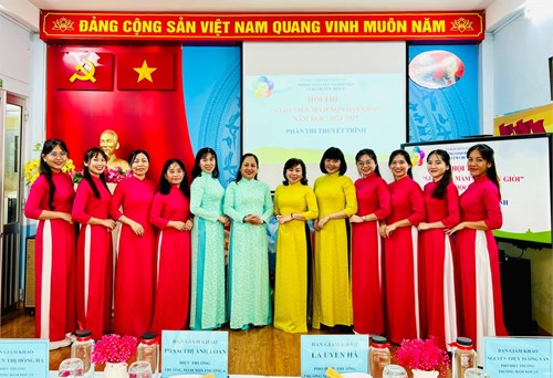 Hội thi ”Giáo viên Mầm non  dạy giỏi” cấp Quận năm học 2024-2025
