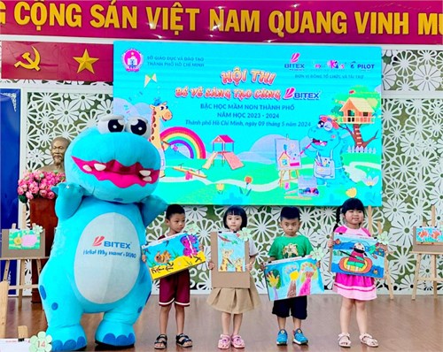  Bé vẽ sáng tạo cùng Bitex  cấp Thành phố, Năm học 2023 - 2024