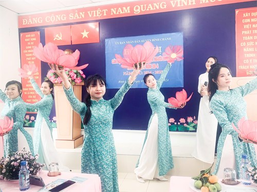 Hội nghị cán bộ, công chức, viên chức, người lao động trường mầm non 30-4 năm học 2024-2025