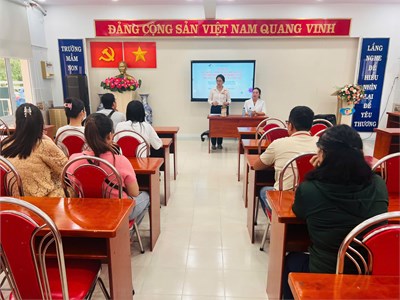 Buổi tọa đàm: đánh giá tình trạnh dinh dưỡng và một số dịch bệnh hiện nay thường xuyên xảy ra chỏ trẻ