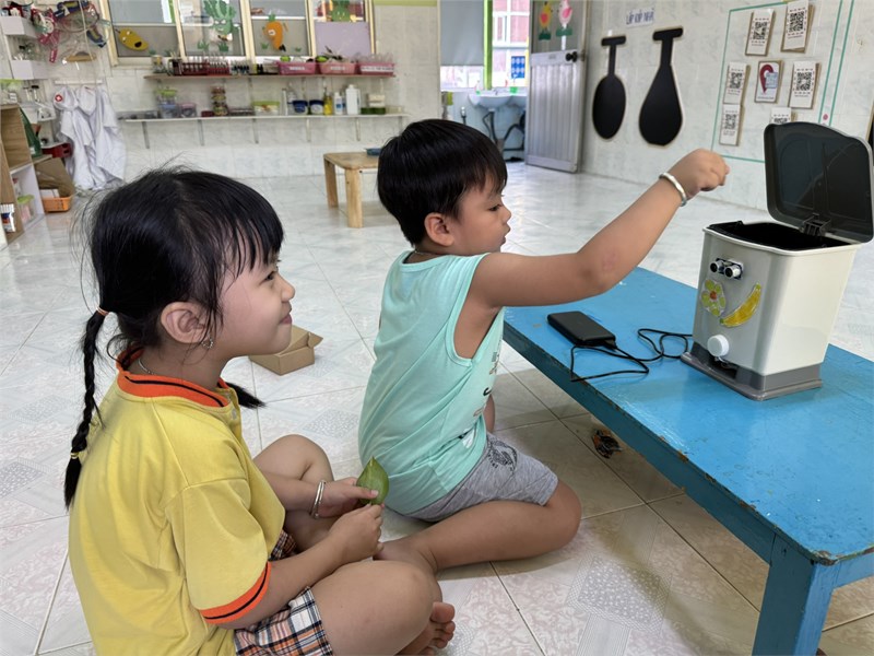 Chế tạo thùng rác thông minh