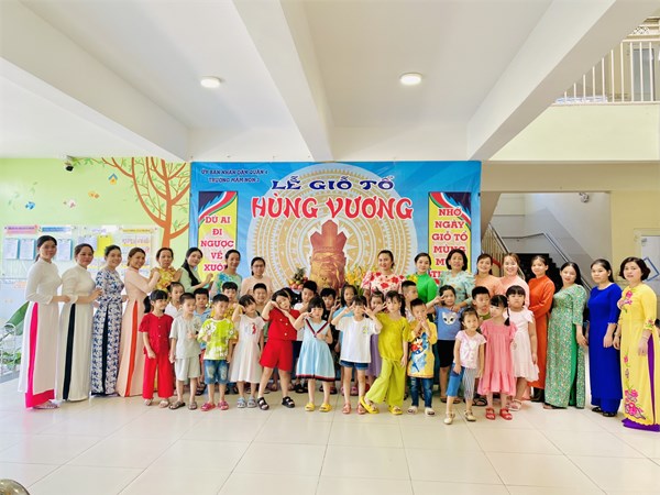 Lễ giỗ tổ hùng vương năm học 2023 - 2024