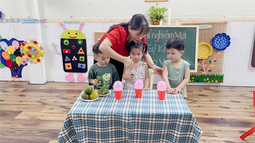 Đề tài: Khám phá thử nghiệm   Sự Kì Diệu Của Qủa Cam 