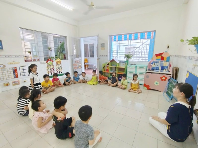 LQVH: Truyện   Gấu con bị đau răng - lớp 4-5 tuổi (2)